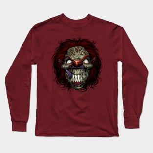 Evil Clown Long Sleeve T-Shirt